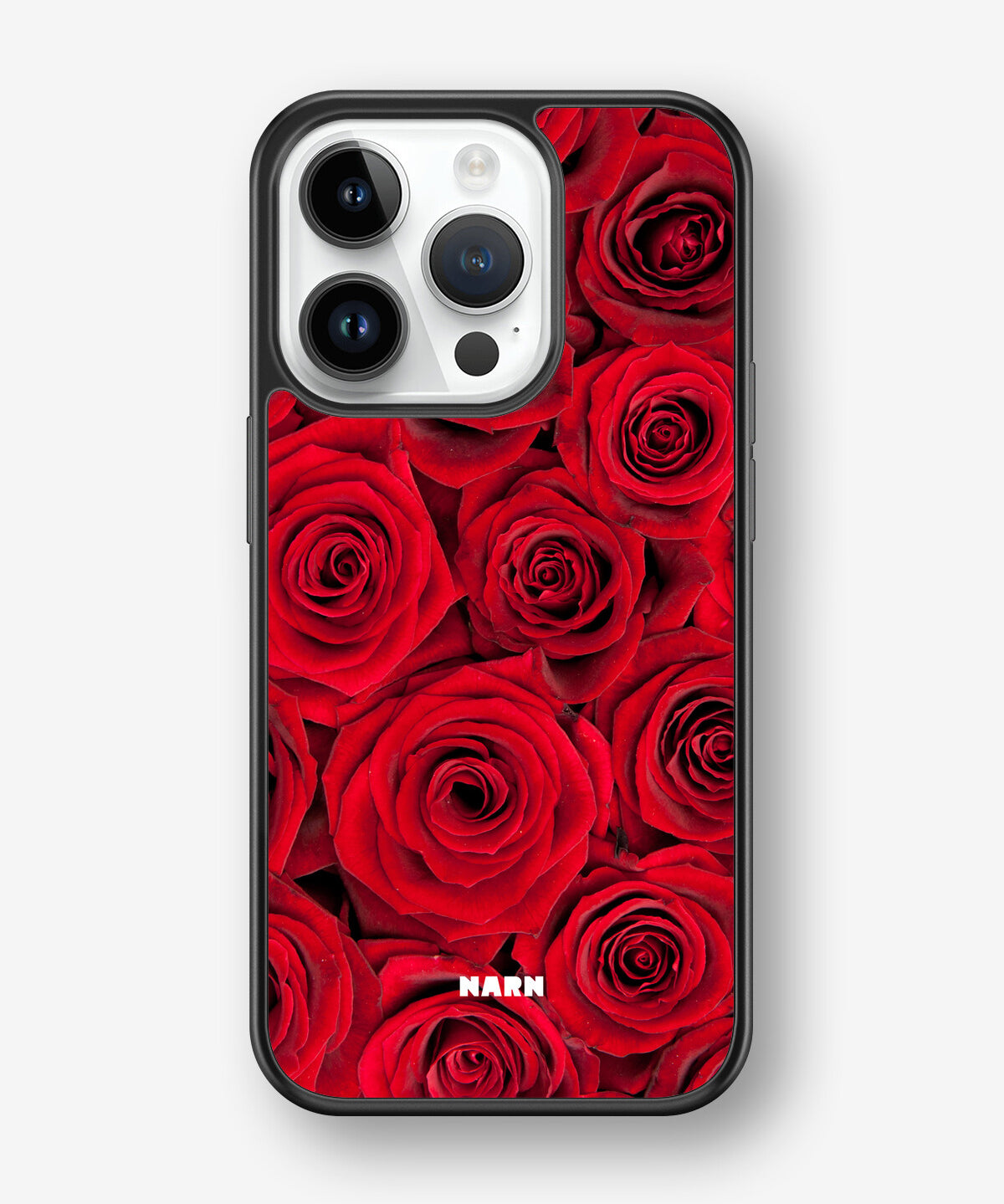 iPhone 14 Pro Hard Case – Red Roses - View 1