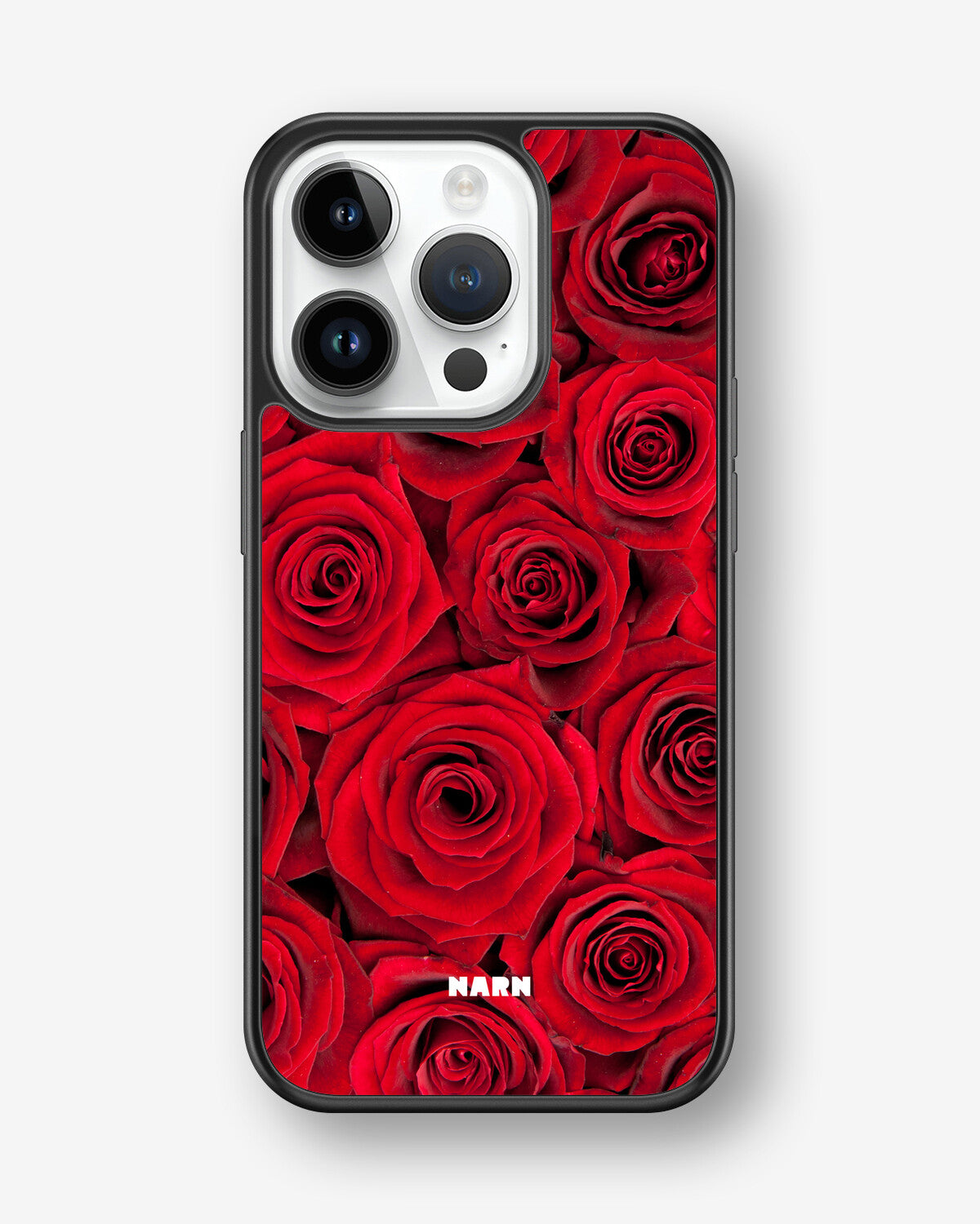 iPhone 14 Pro Hard Case – Red Roses - View 1