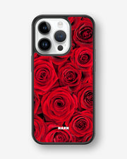 iPhone 14 Pro Hard Case – Red Roses - View 1