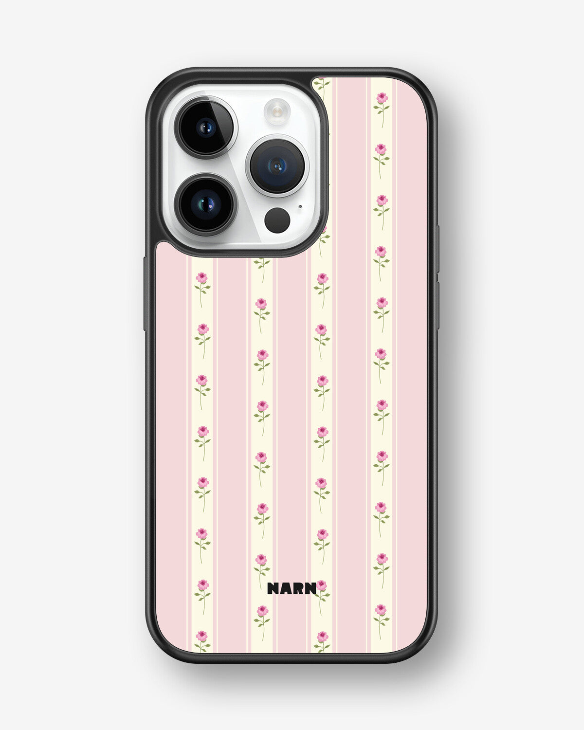iPhone 14 Pro Hard Case – Rose Lines - View 1