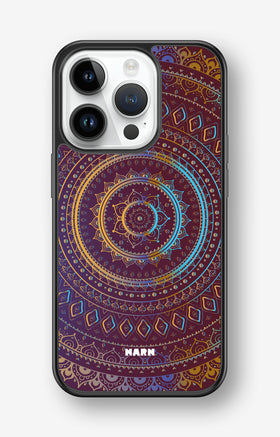 iPhone 14 Pro Hard Case – Royal Mandala - View 1
