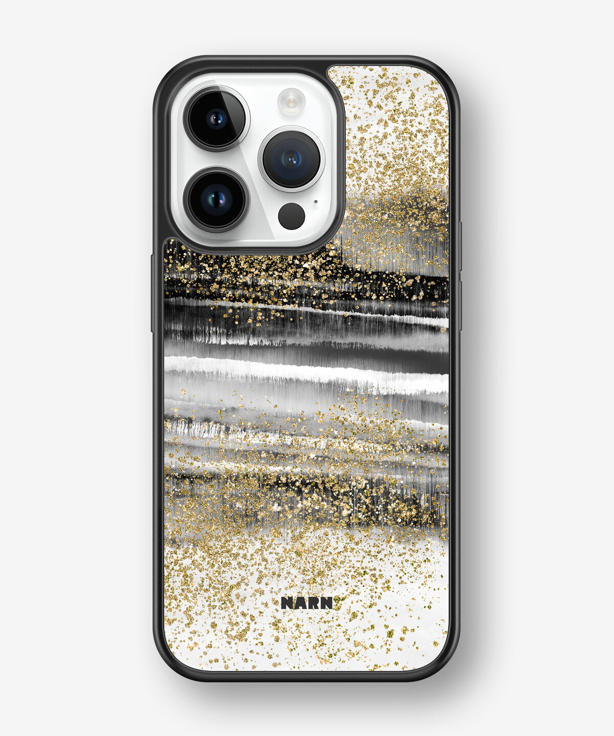 iPhone 14 Pro Hard Case – Sparkly Tie Dye - View 1