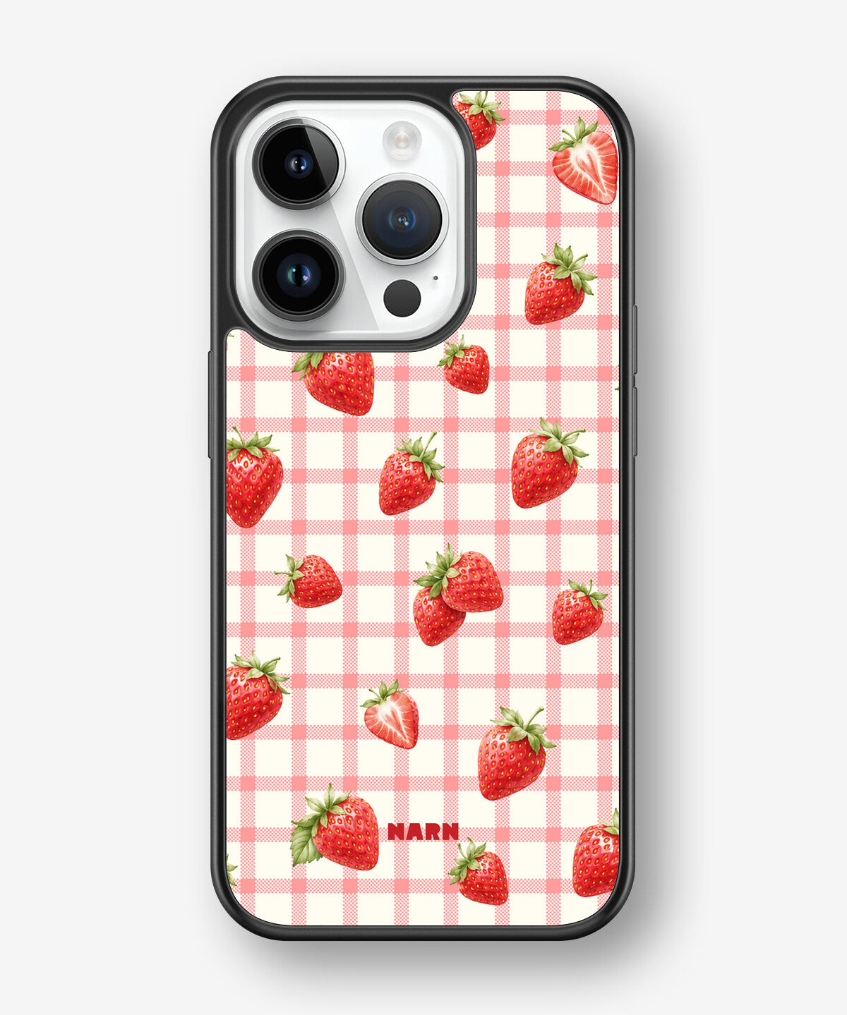 iPhone 14 Pro Hard Case – Strawbella - View 1
