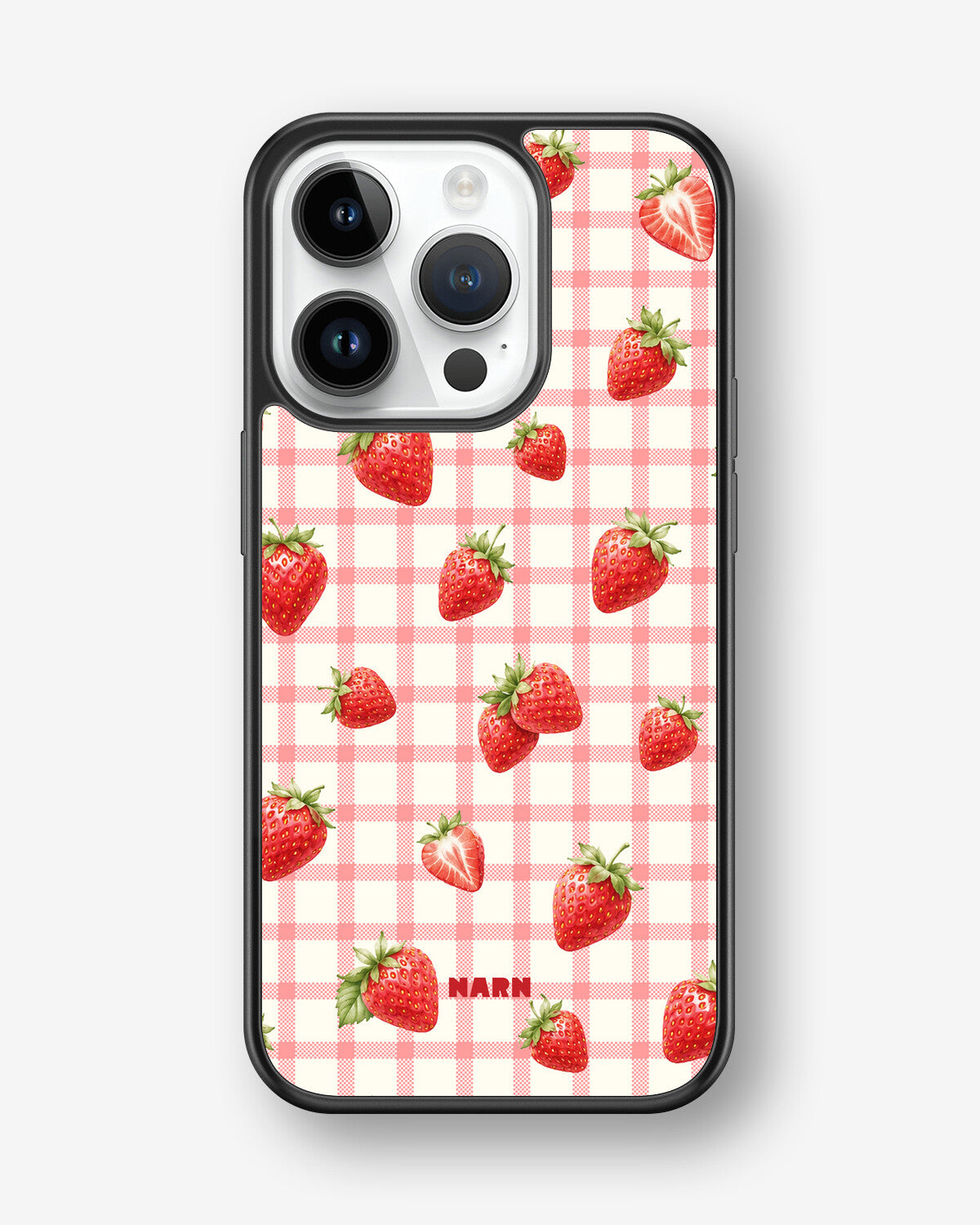 iPhone 14 Pro Hard Case – Strawbella - View 1