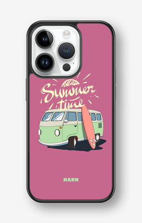 iPhone 14 Pro Hard Case – Summer Van - View 1