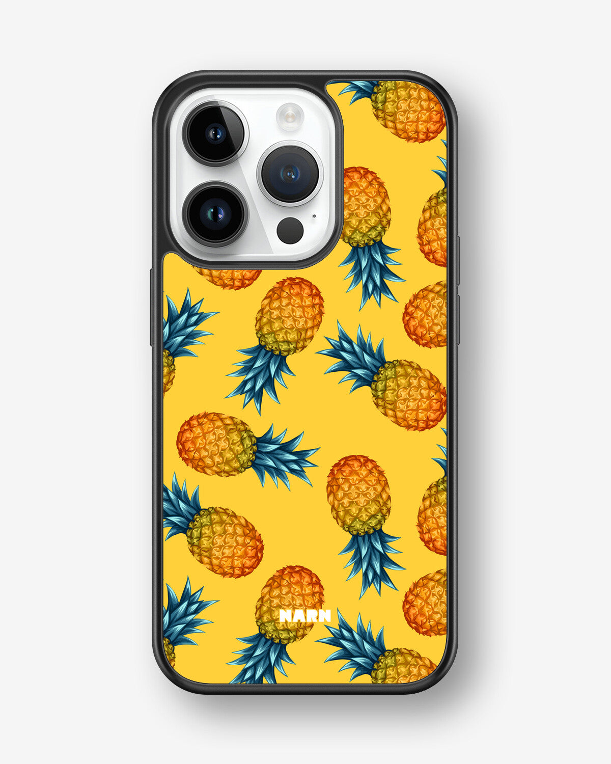 iPhone 14 Pro Hard Case – Sunny Pineapple - View 1