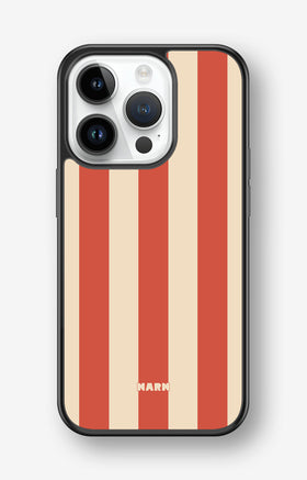 iPhone 14 Pro Hard Case – Sunset Stripes - View 1