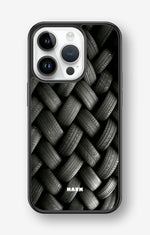 iPhone 14 Pro Hard Case – Tires Wall - View 1