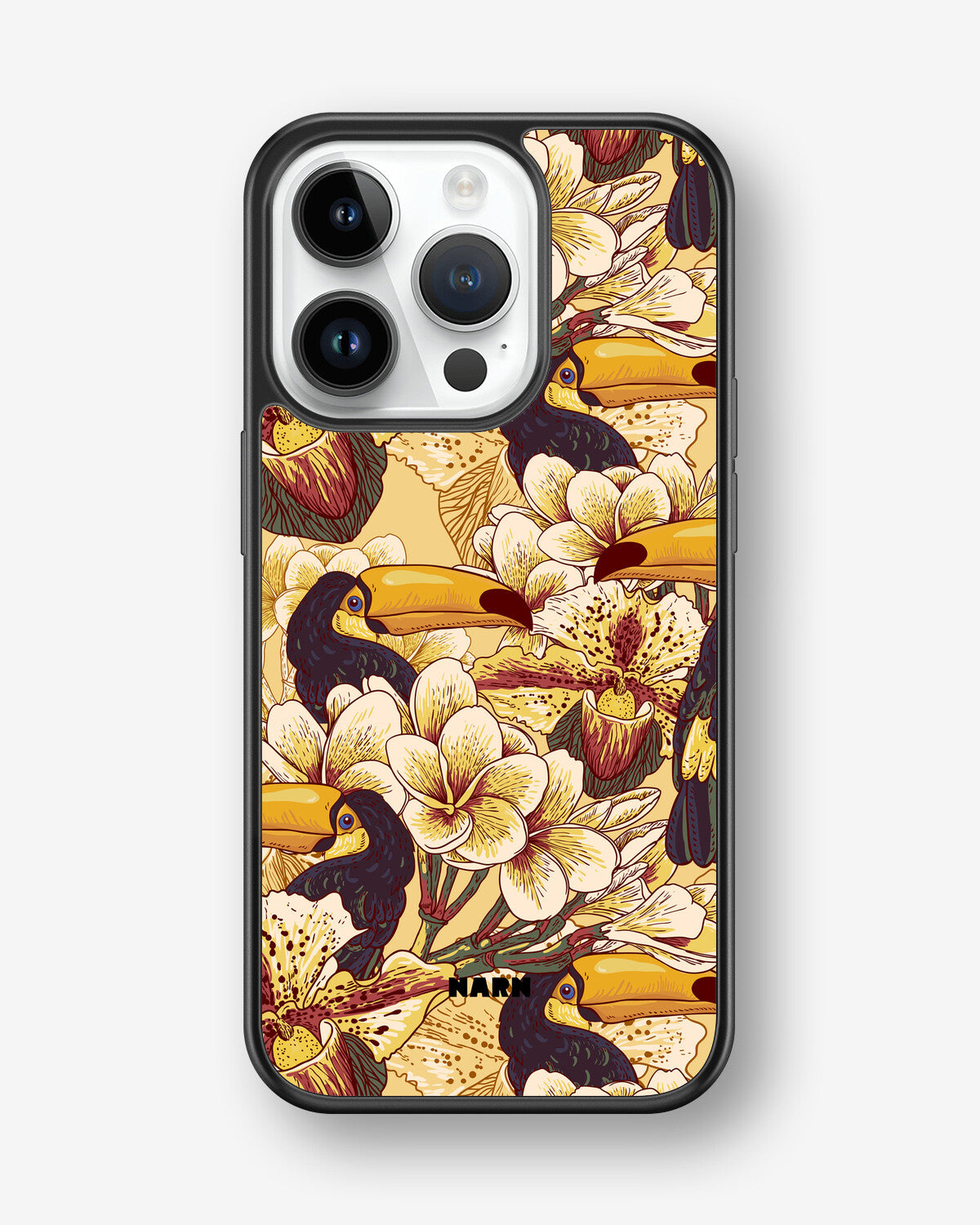 iPhone 14 Pro Hard Case – Toucans - View 1