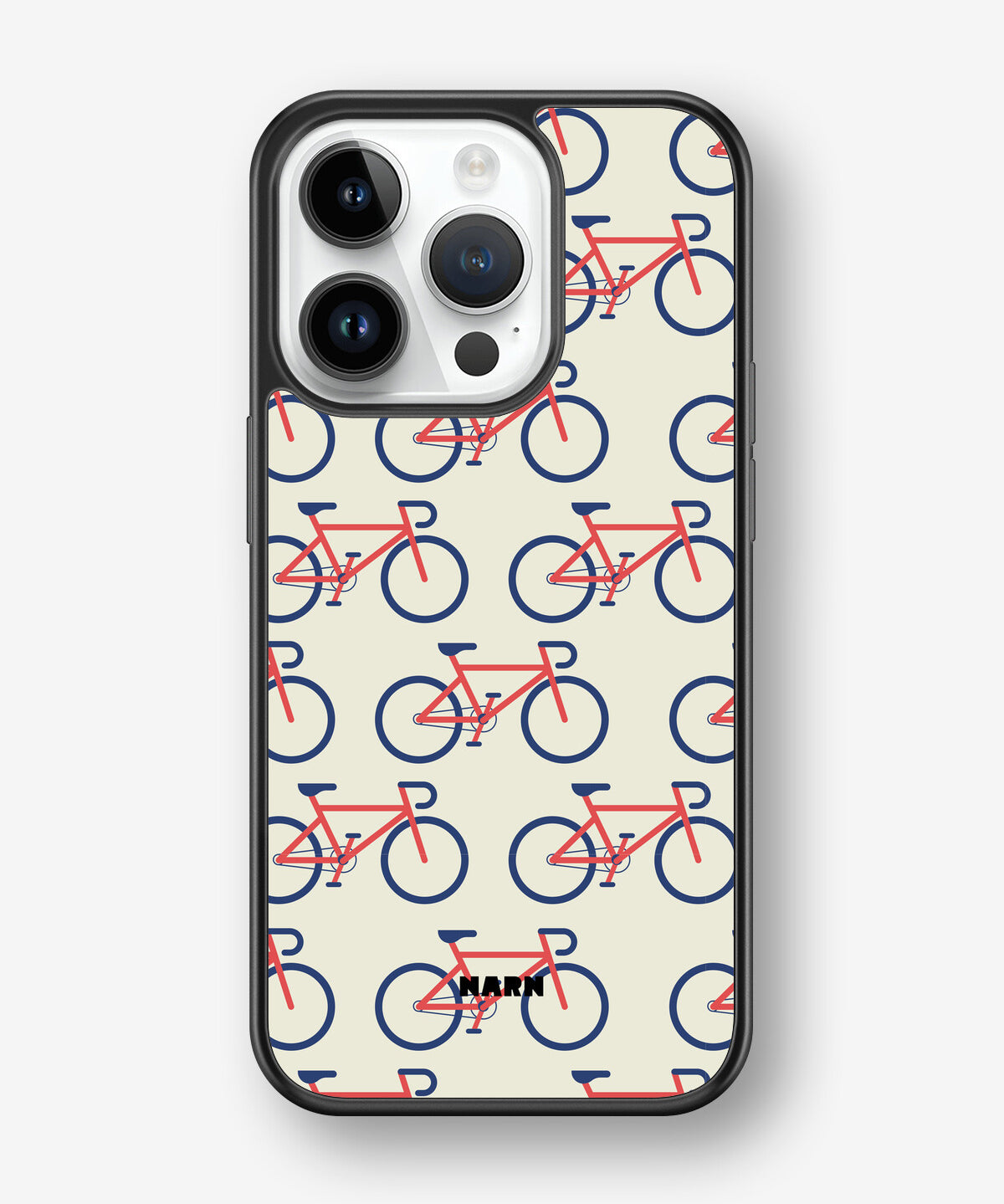 iPhone 14 Pro Hard Case – Vintage Bicycle - View 1