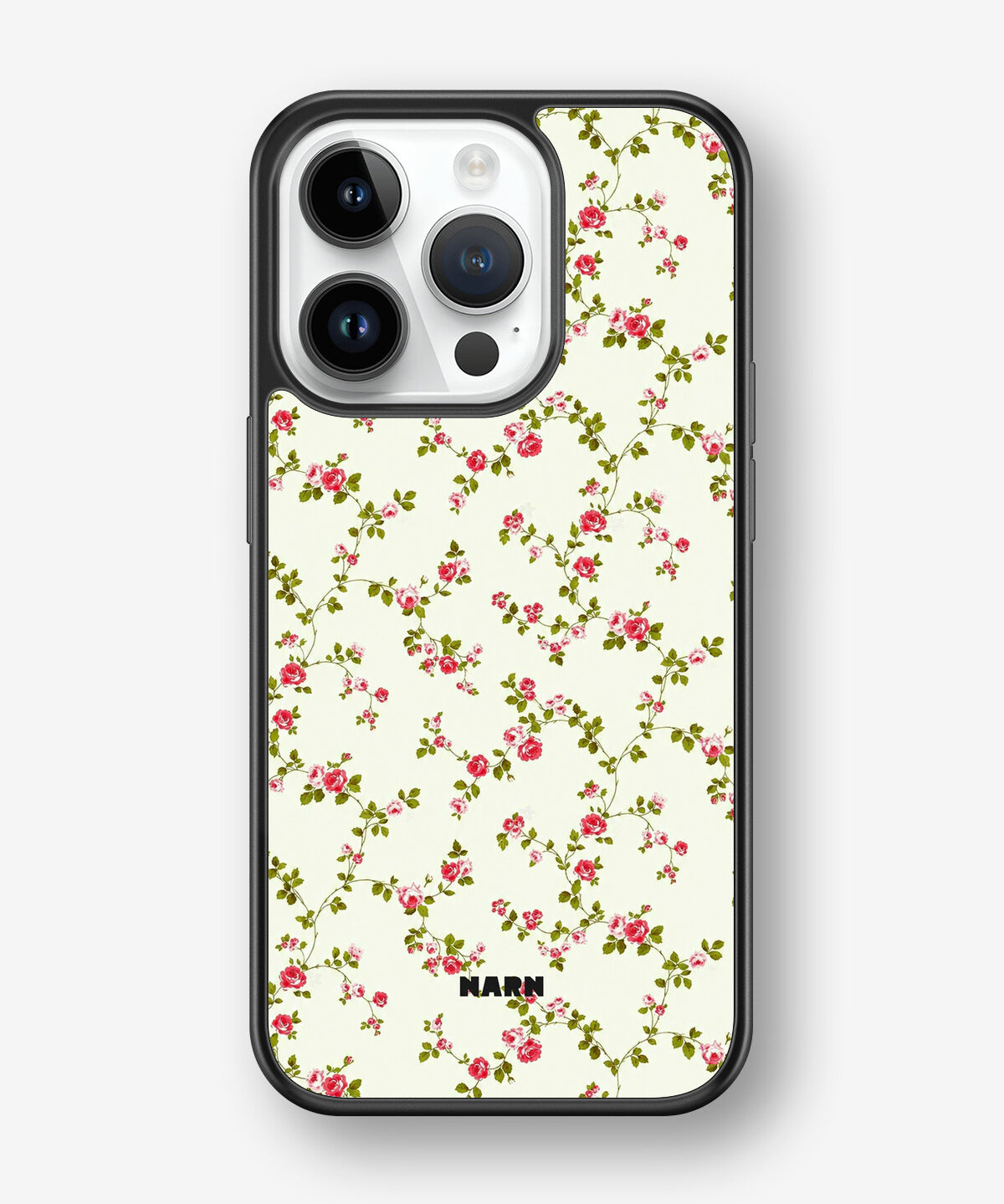 iPhone 14 Pro Hard Case – Vintage Rose - View 1