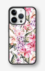 iPhone 14 Pro Hard Case – Watercolor Flowers - View 1