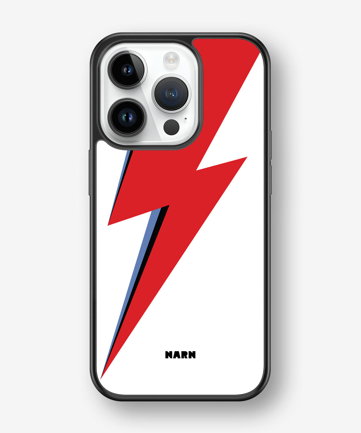 iPhone 14 Pro Hard Case – White Bowie  - View 1