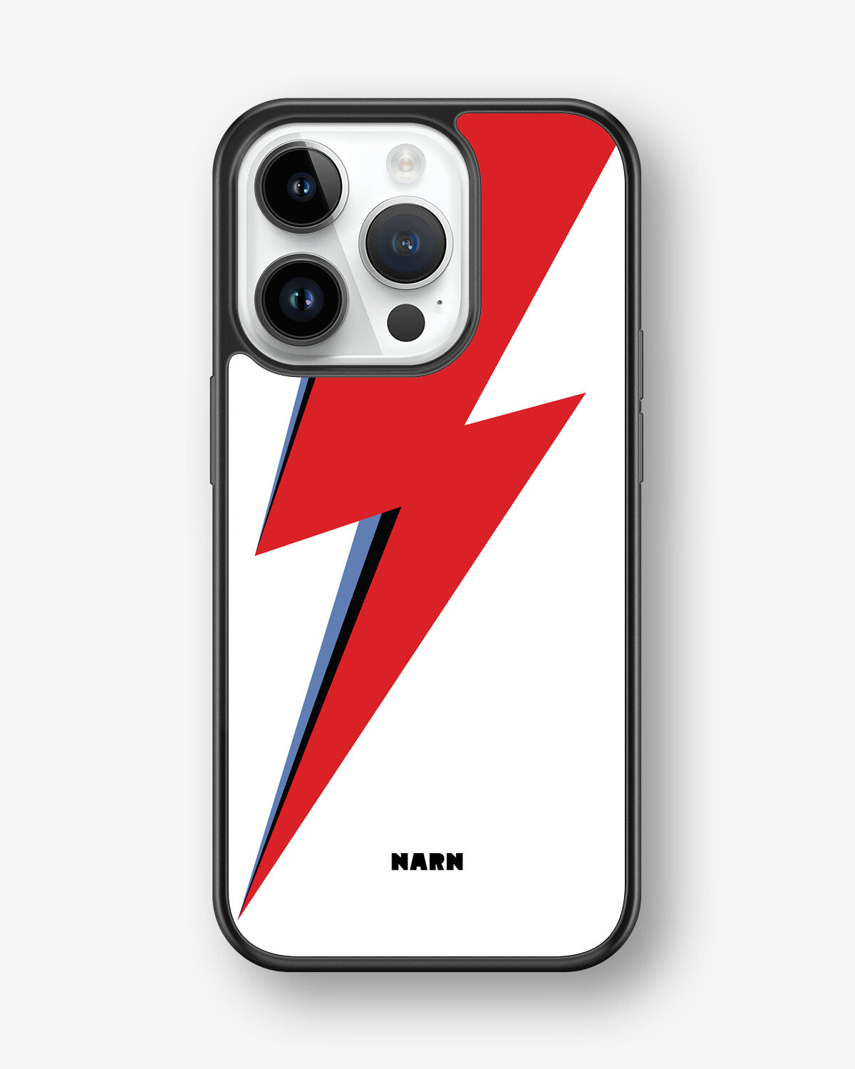 iPhone 14 Pro Hard Case – White Bowie  - View 1