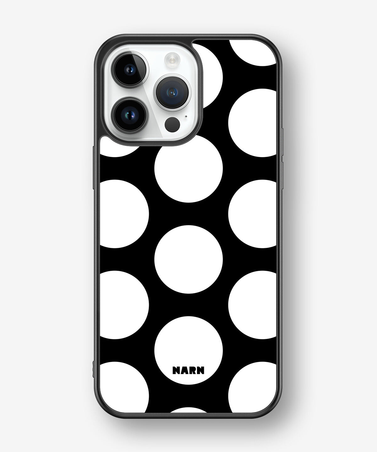 iPhone 14 Pro Max Hard Case – Bold Dots - View 1