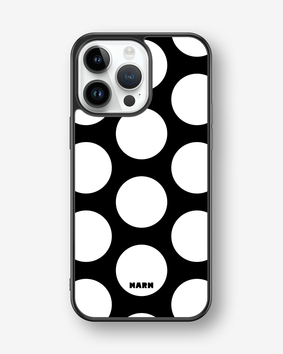 iPhone 14 Pro Max Hard Case – Bold Dots - View 1