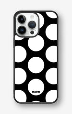 iPhone 14 Pro Max Hard Case – Bold Dots - View 1