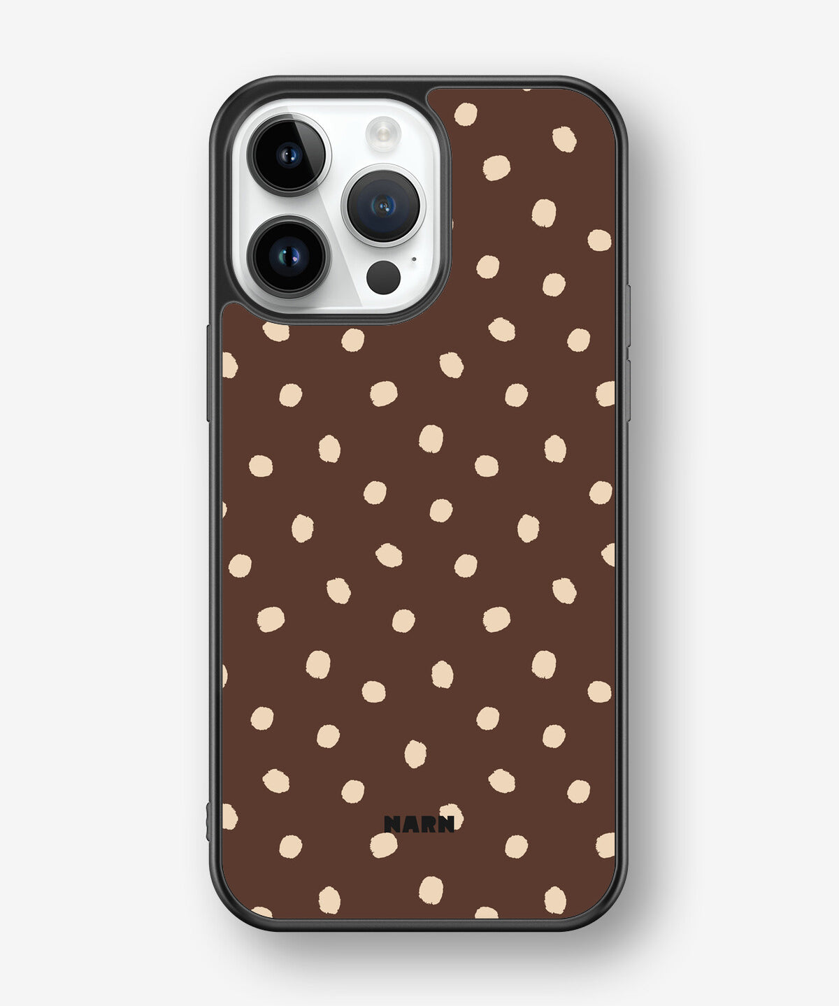 iPhone 14 Pro Max Hard Case – Choco Dots - View 1