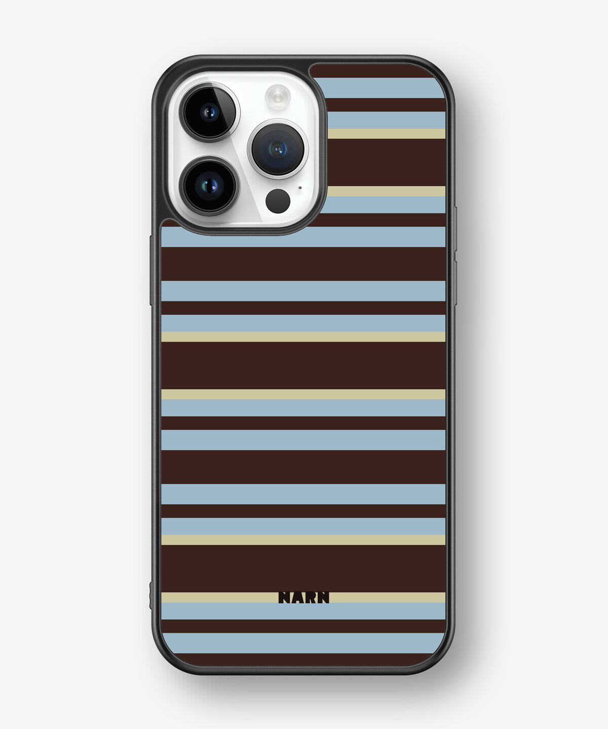 iPhone 14 Pro Max Hard Case – Latte Lines - View 1