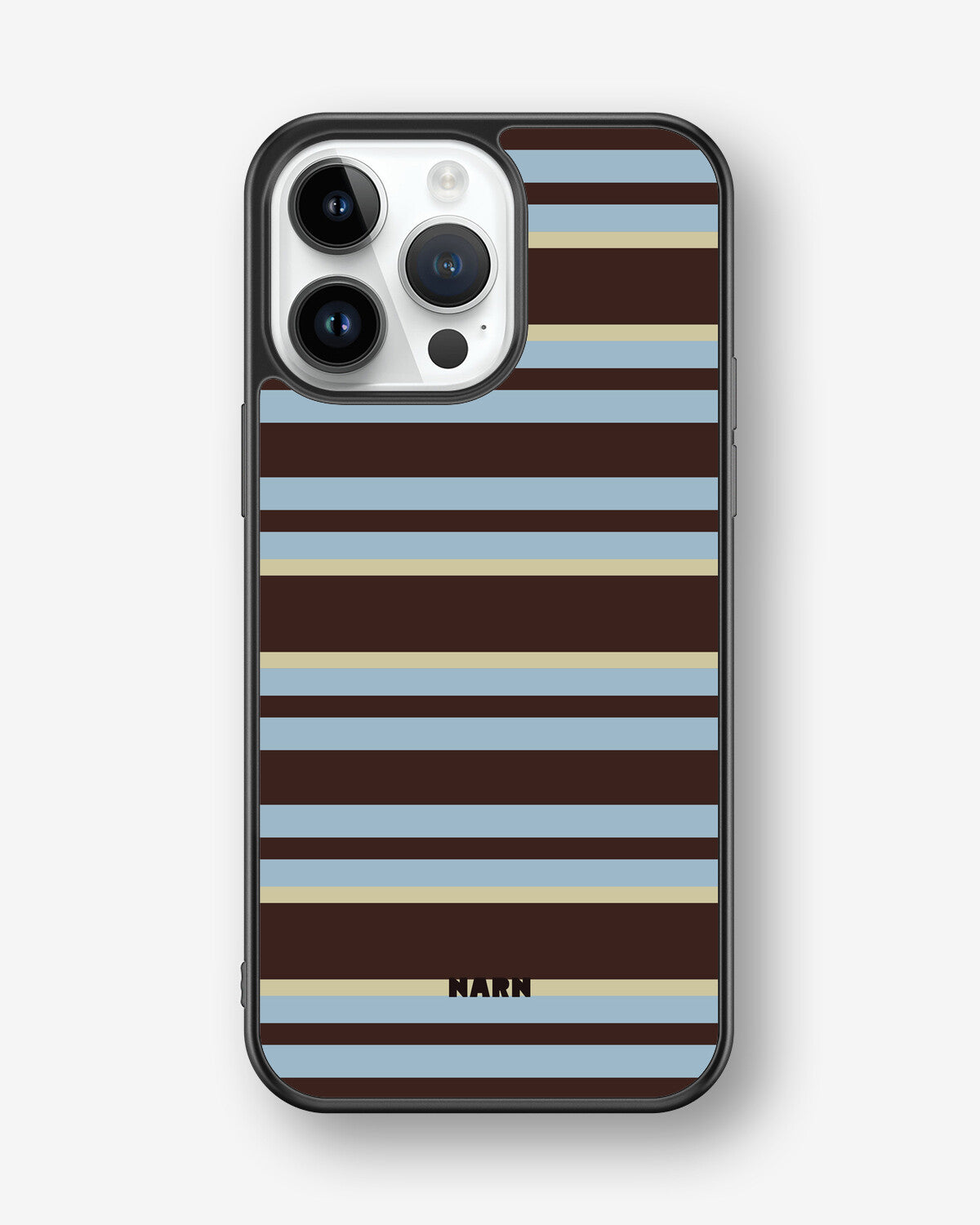 iPhone 14 Pro Max Hard Case – Latte Lines - View 1