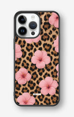 iPhone 14 Pro Max Hard Case – Leopard Flower - View 1