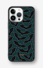 iPhone 14 Pro Max Hard Case – Midnight Bats - View 1