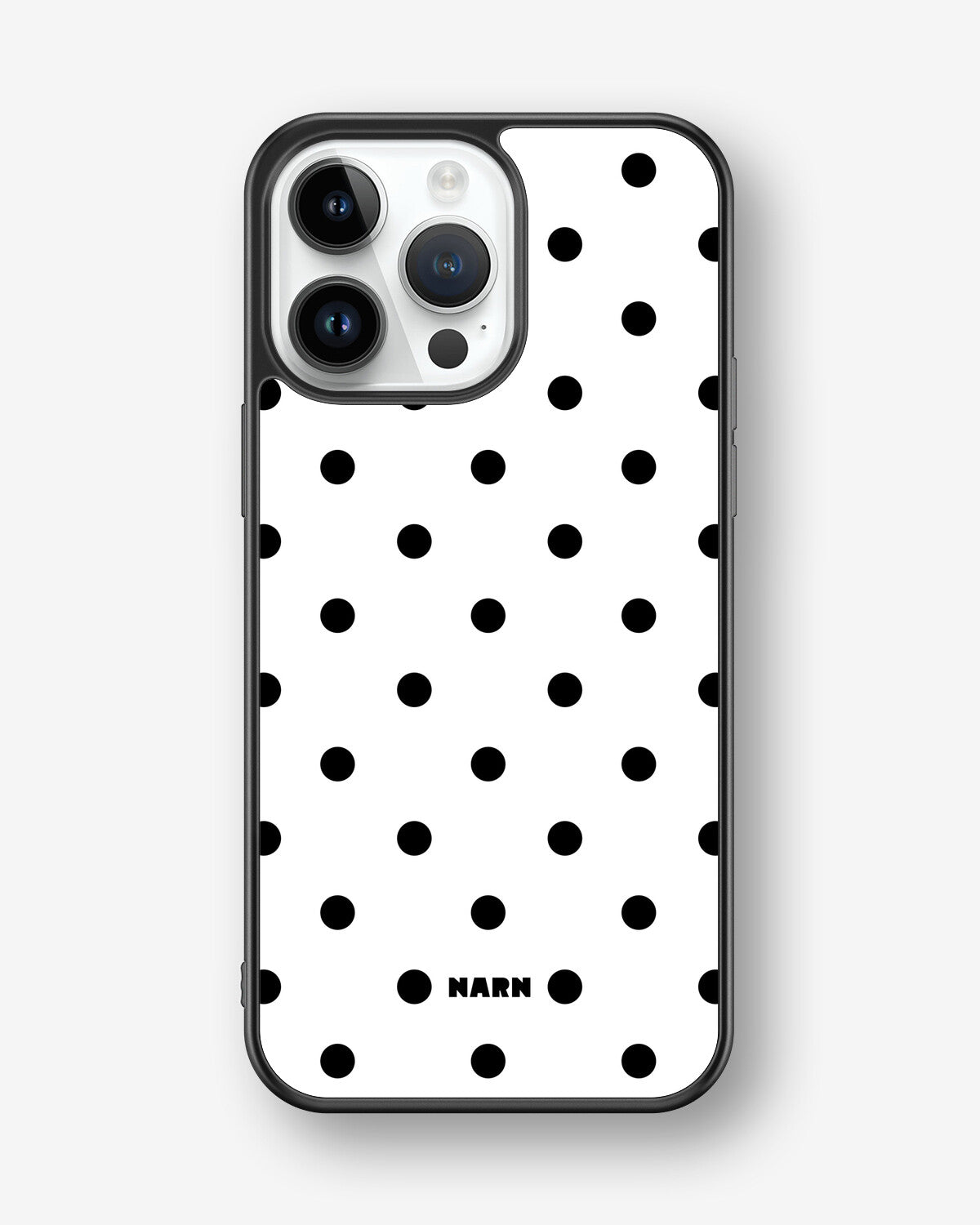 iPhone 14 Pro Max Hard Case – Mono Dots - View 1