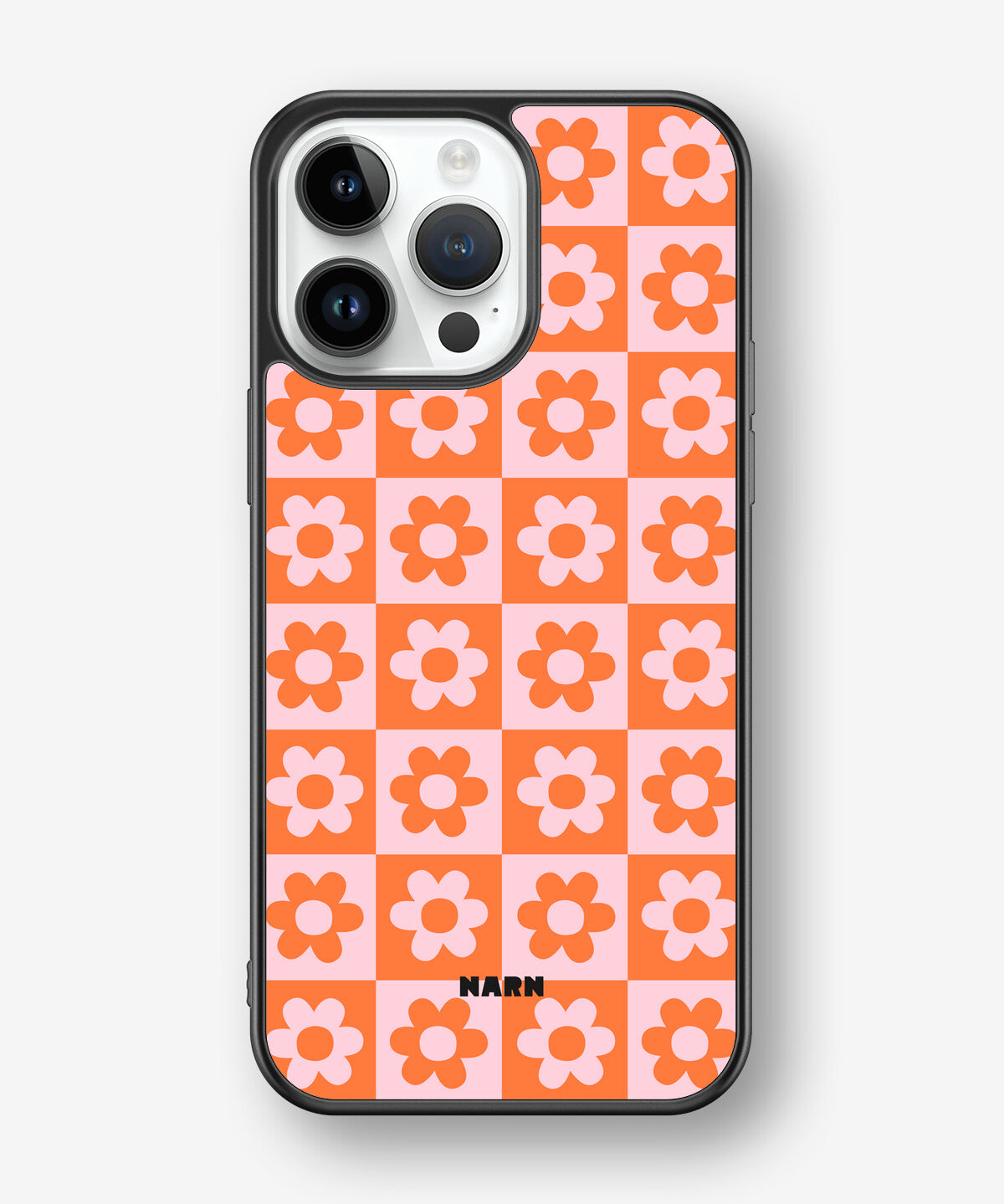 iPhone 14 Pro Max Hard Case – Peach Petals - View 1