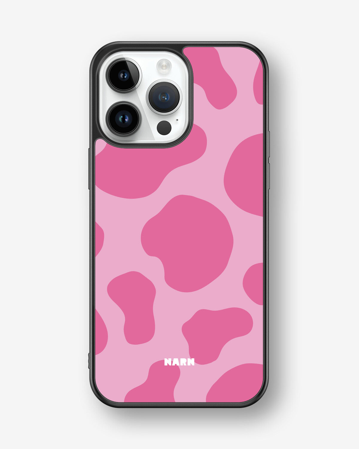 iPhone 14 Pro Max Hard Case – Pink Moo - View 1