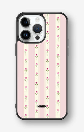 iPhone 14 Pro Max Hard Case – Rose Lines - View 1
