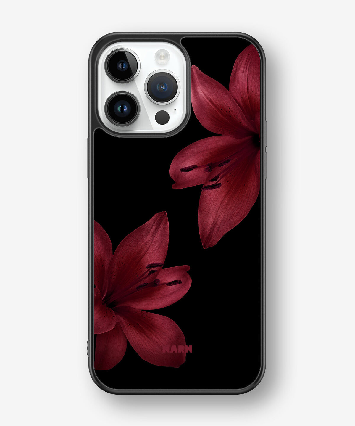 iPhone 14 Pro Max Hard Case – Ruby Lily - View 1