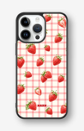 iPhone 14 Pro Max Hard Case – Strawbella - View 1