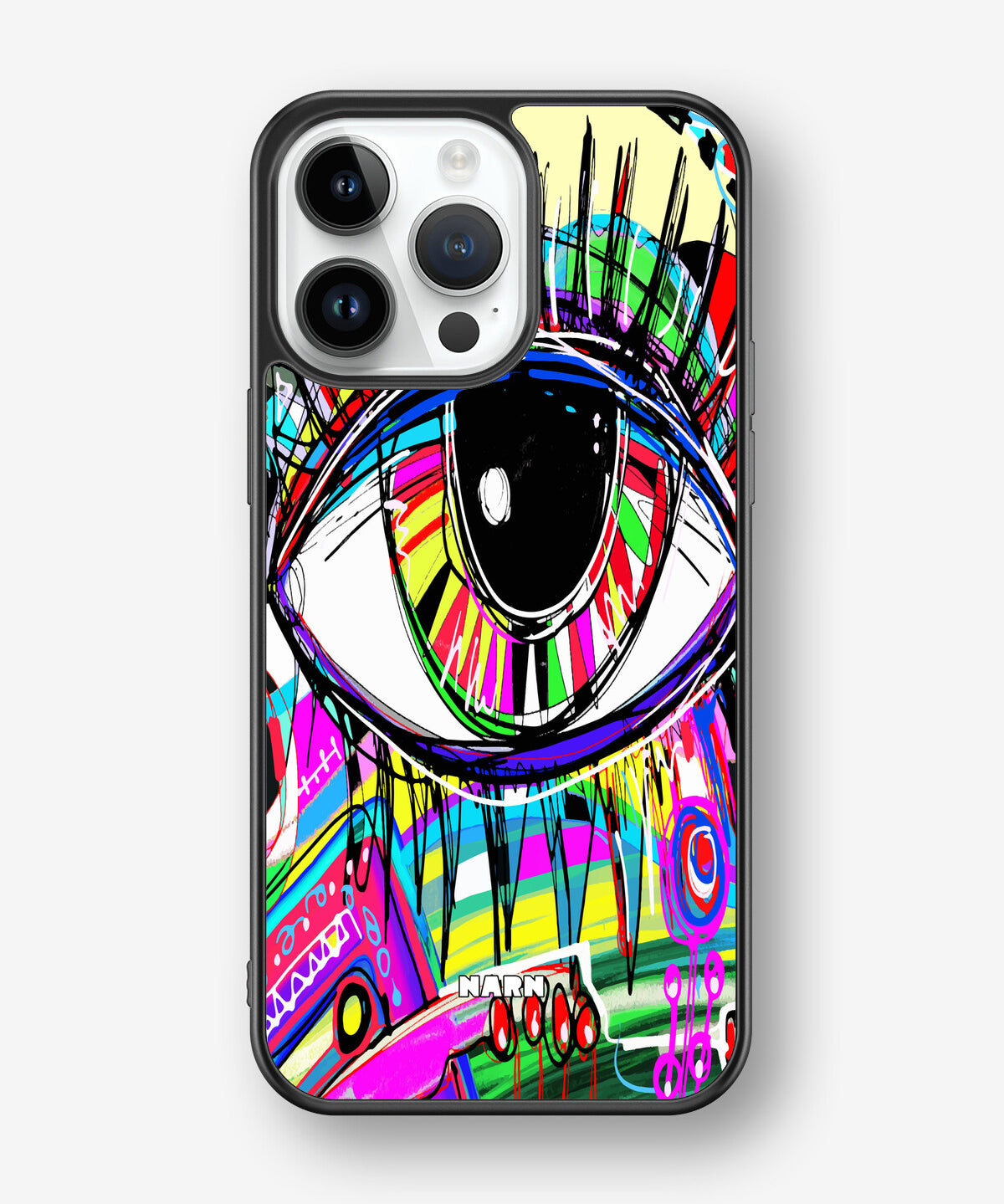 iPhone 14 Pro Max Hard Case – Abstract Eye - View 1
