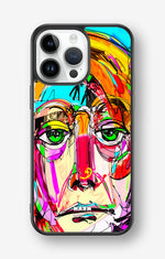 iPhone 14 Pro Max Hard Case – Abstract Portrait - View 1