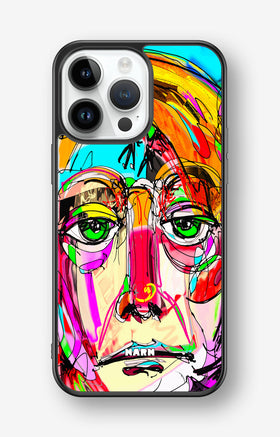 iPhone 14 Pro Max Hard Case – Abstract Portrait - View 1