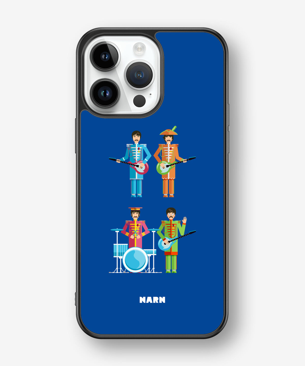 iPhone 14 Pro Max Hard Case – Beatles Blue - View 1