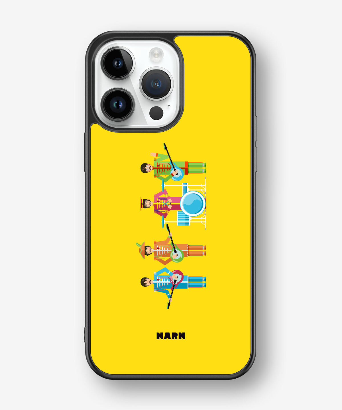 iPhone 14 Pro Max Hard Case – Beatles Yellow - View 1