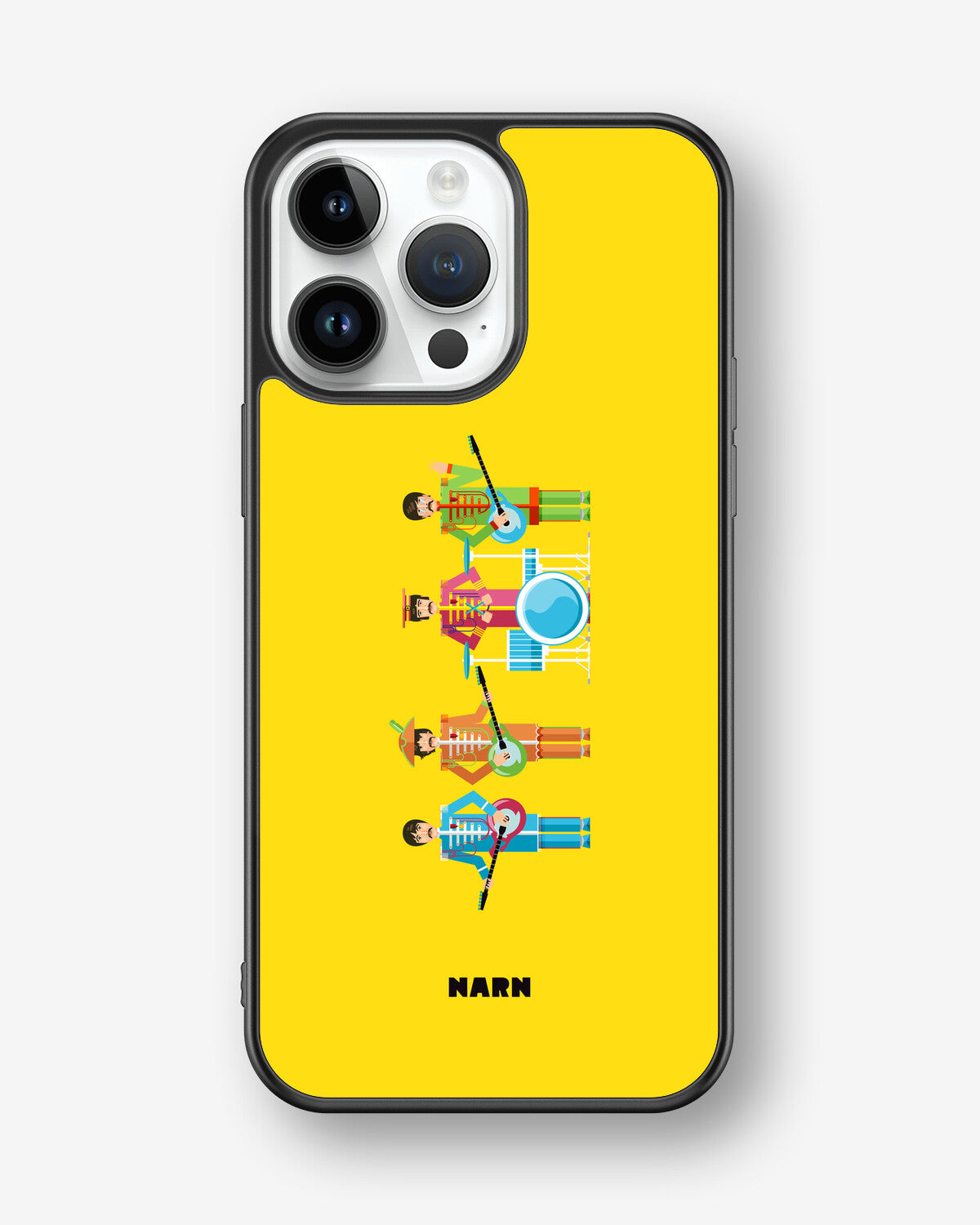 iPhone 14 Pro Max Hard Case – Beatles Yellow - View 1