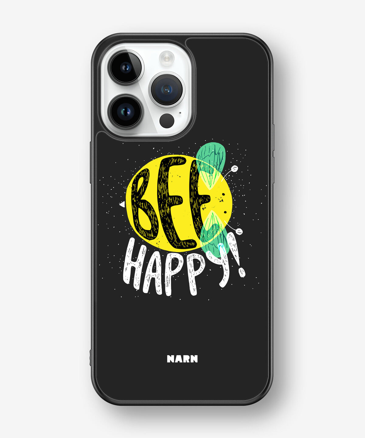 iPhone 14 Pro Max Hard Case – BEE Happy - View 1