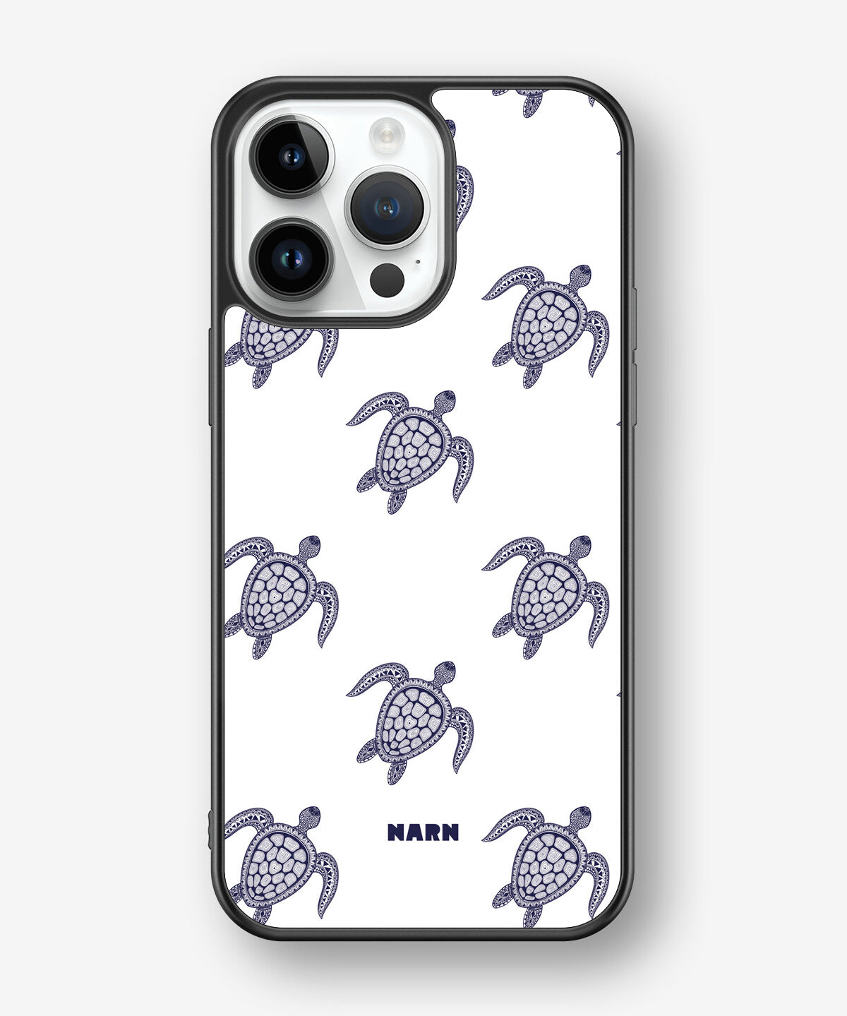 iPhone 14 Pro Max Hard Case – Blue Turtles - View 1
