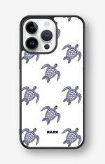 iPhone 14 Pro Max Hard Case – Blue Turtles - View 1