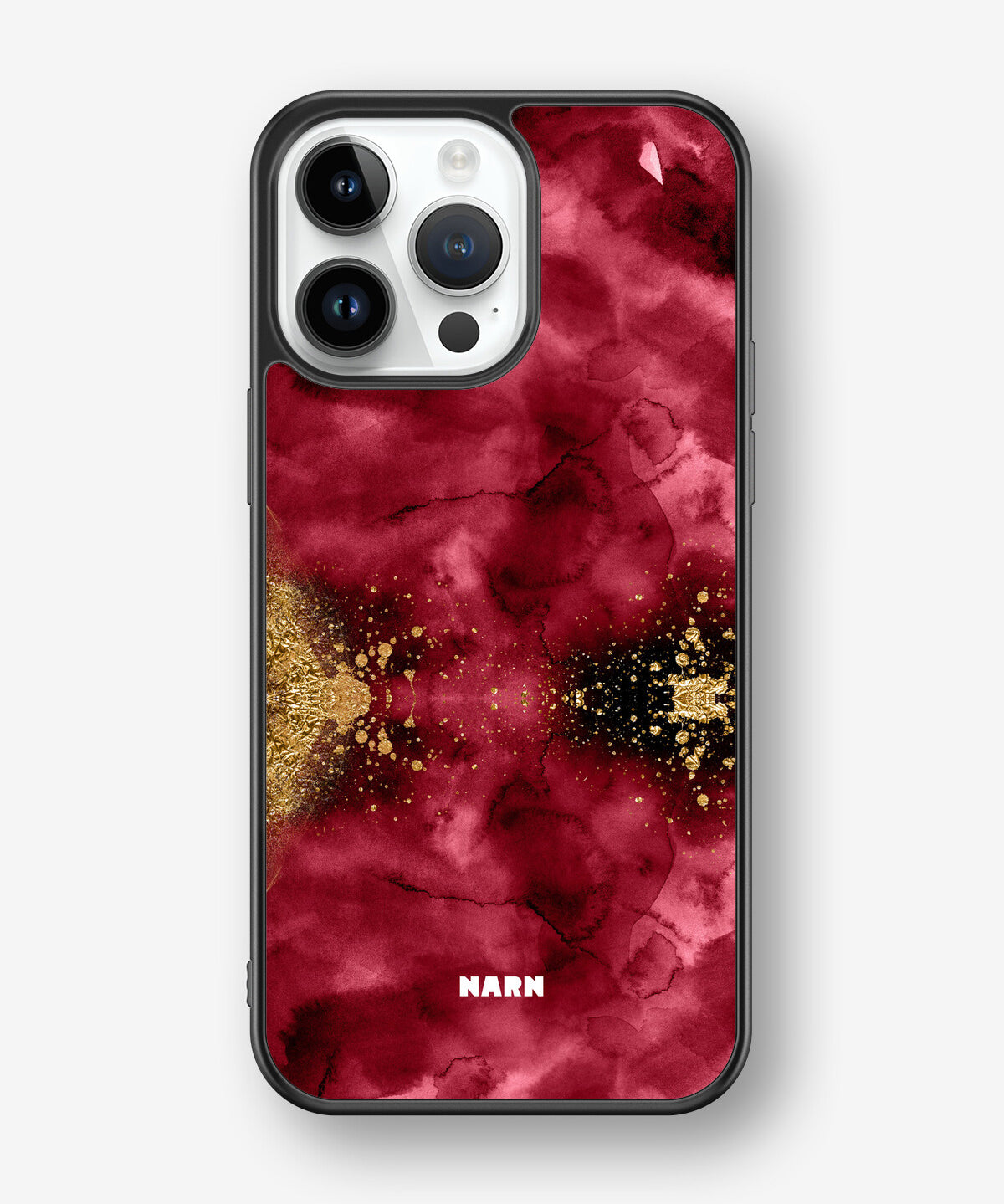 iPhone 14 Pro Max Hard Case – Burgendy Shimmer - View 1