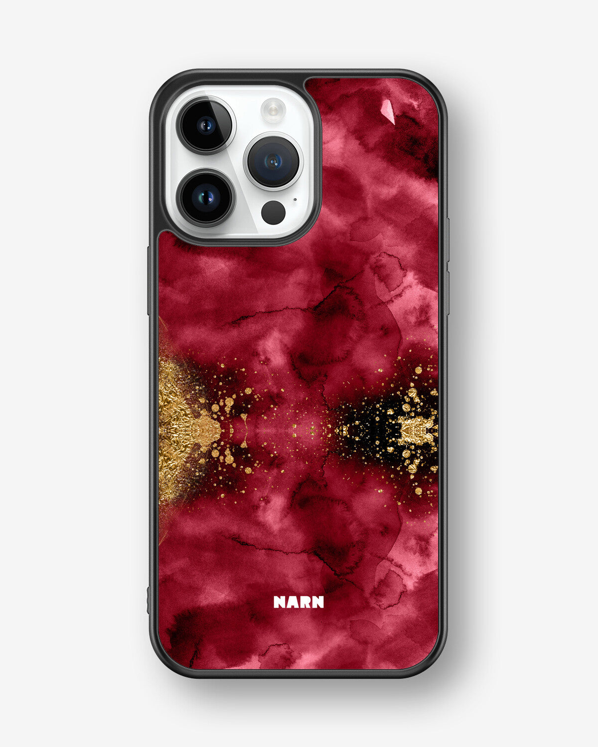 iPhone 14 Pro Max Hard Case – Burgendy Shimmer - View 1