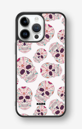 iPhone 14 Pro Max Hard Case – Calavera Skulls - View 1