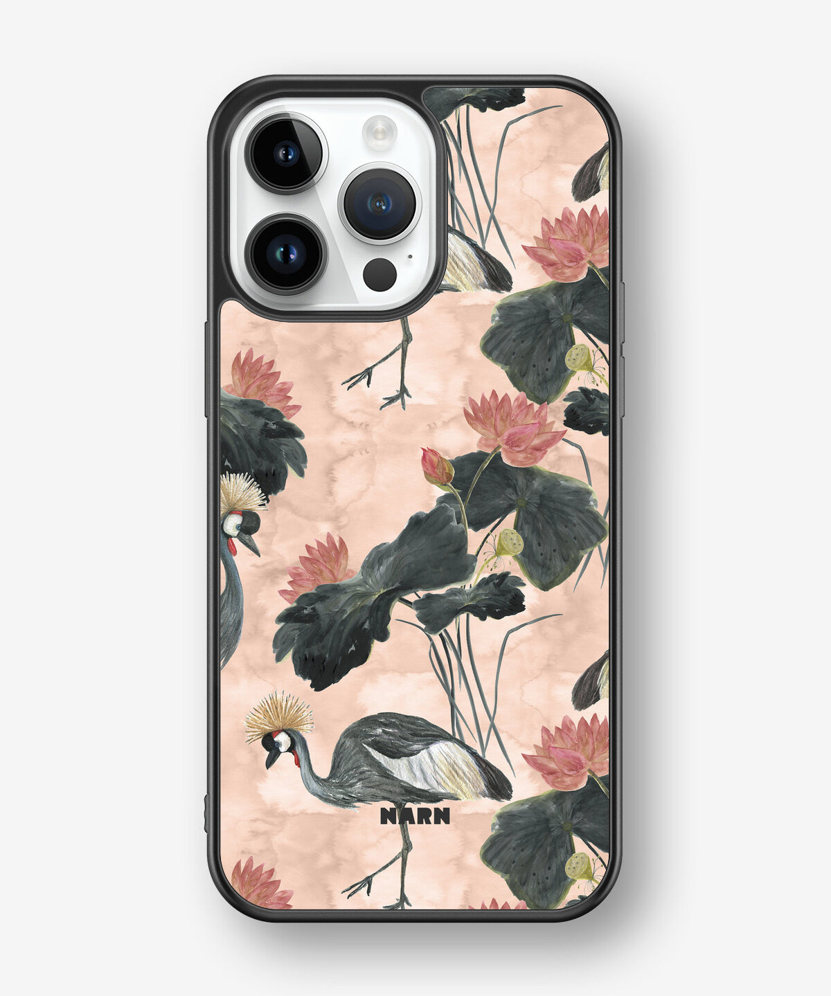 iPhone 14 Pro Max Hard Case – Crowned Bird - View 1