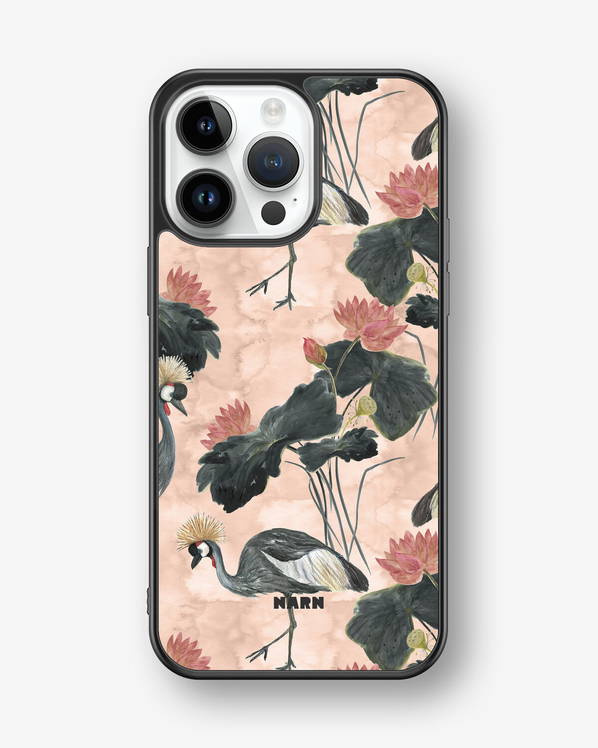 iPhone 14 Pro Max Hard Case – Crowned Bird - View 1