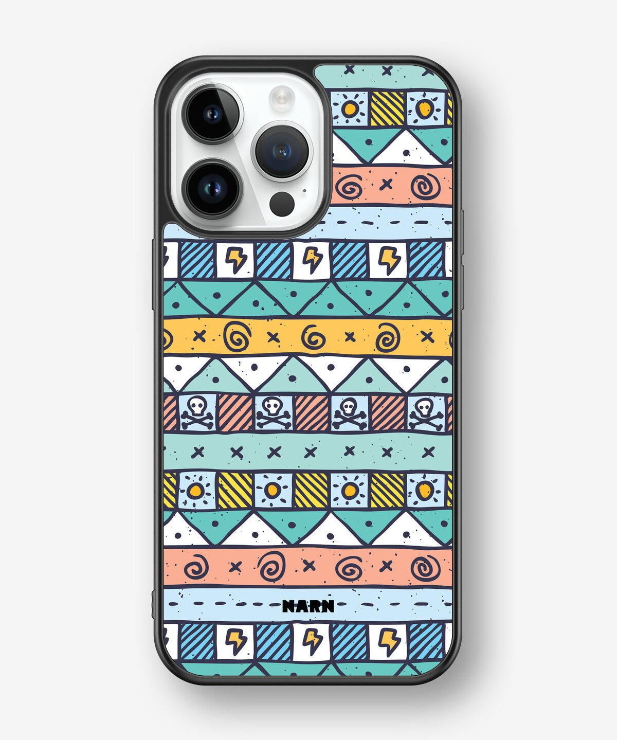 iPhone 14 Pro Max Hard Case – Cute Pattern - View 1