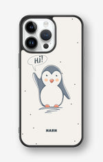 iPhone 14 Pro Max Hard Case – Cute Penguin - View 1