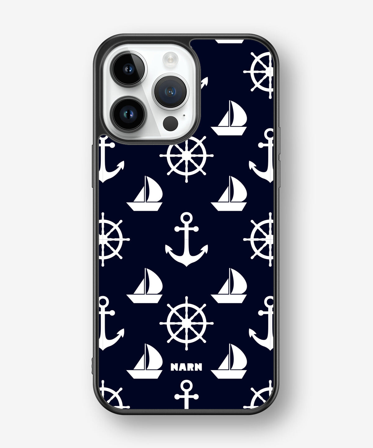 iPhone 14 Pro Max Hard Case – Deep Blue Voyage - View 1
