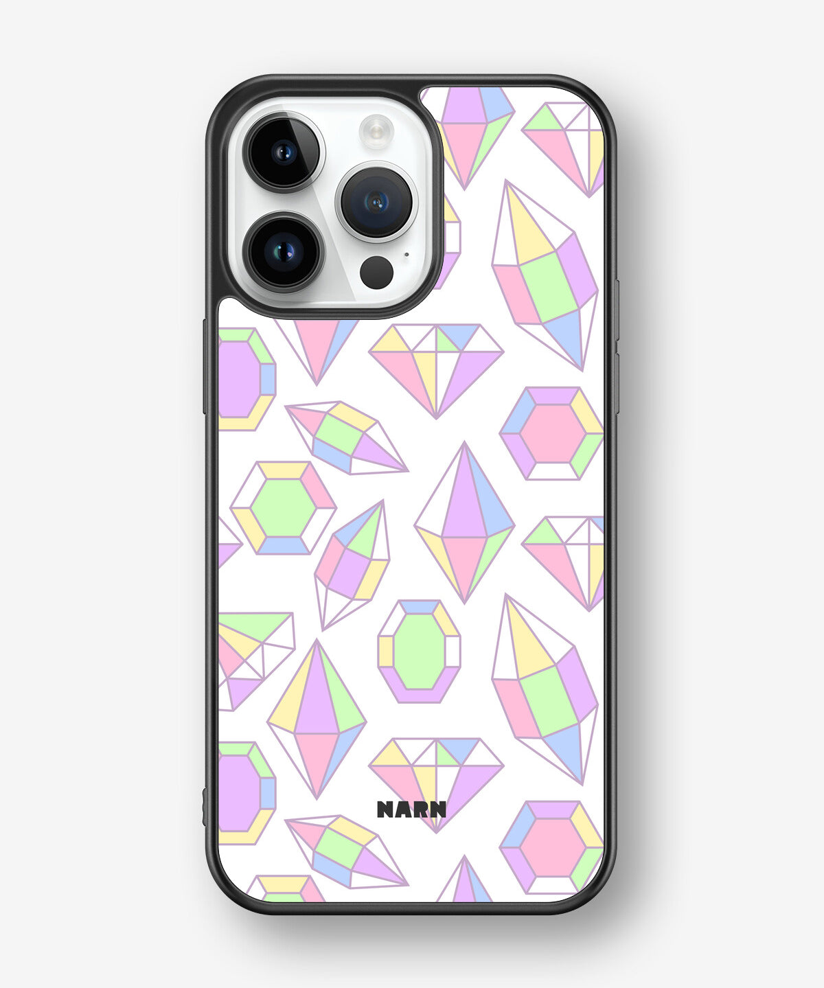 iPhone 14 Pro Max Hard Case – Diamonds - View 1
